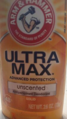 [14955] ultra max unscented deodorant