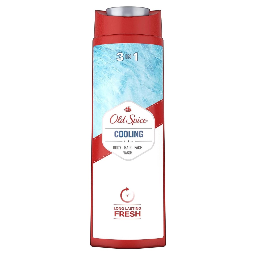 old spice cooling shower gel