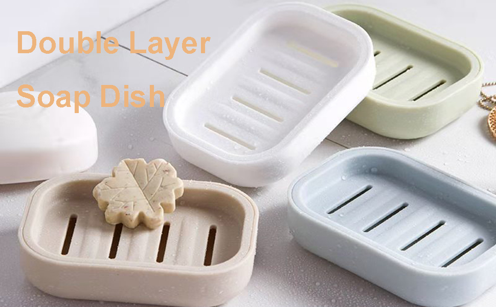 [15027] family plastic soap dish
