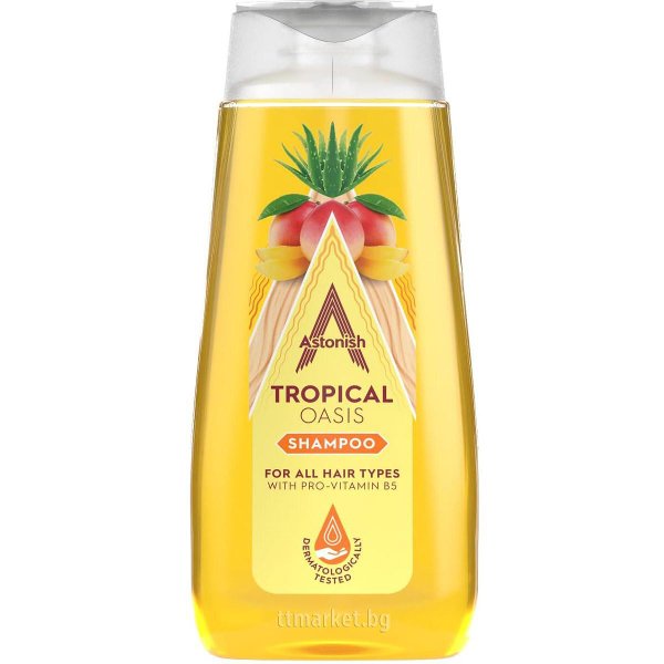 astonish tropical oasis shampoo