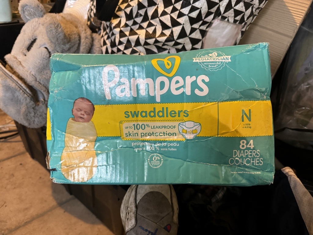damaged pampers