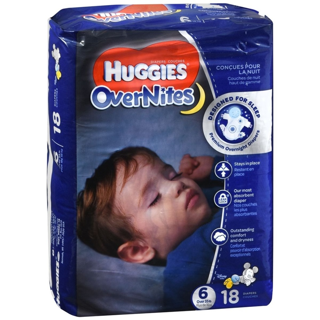 [15892] huggies overnight 18