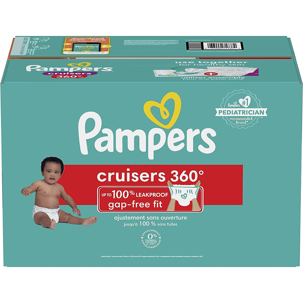bagged children pampers