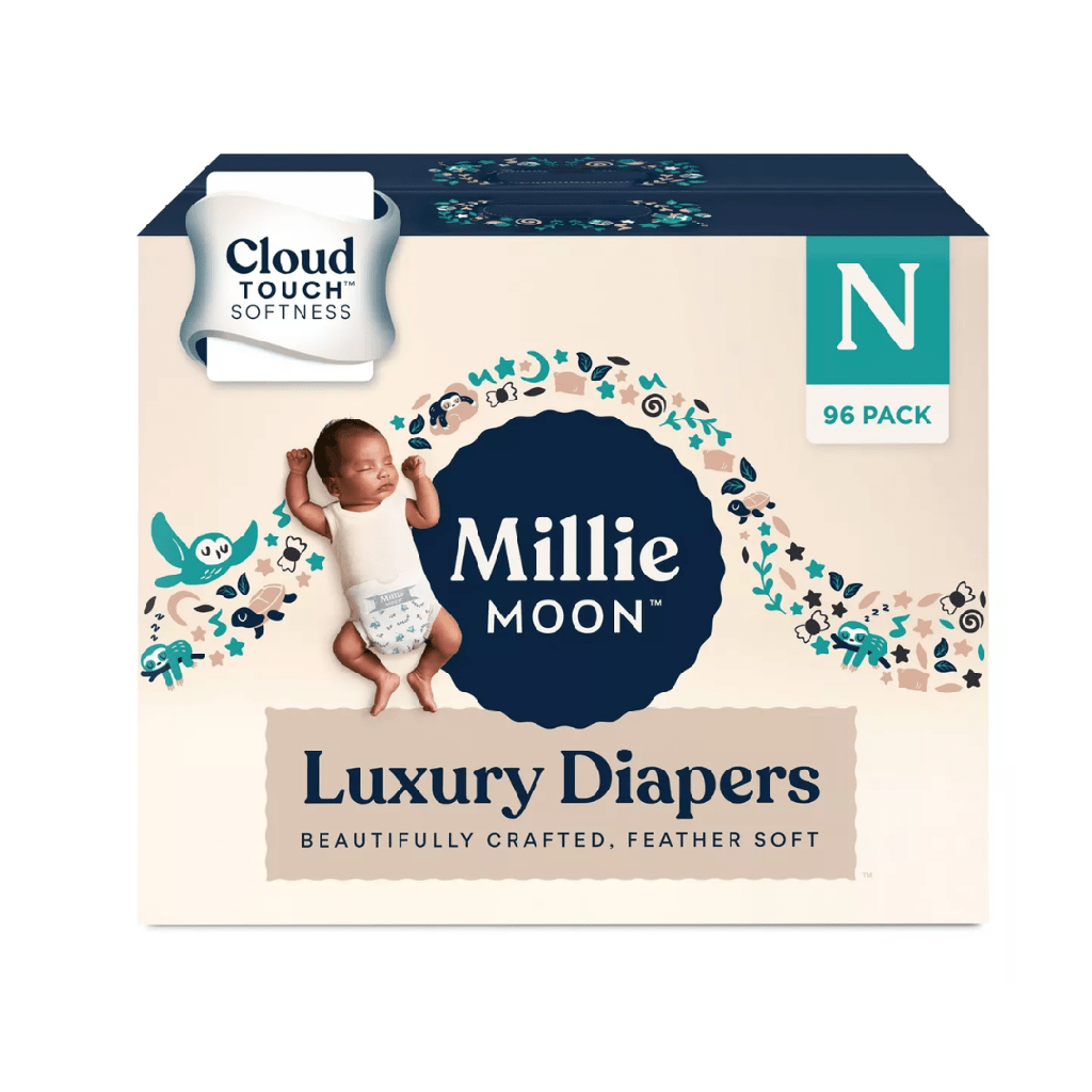 new born diapers millie moon