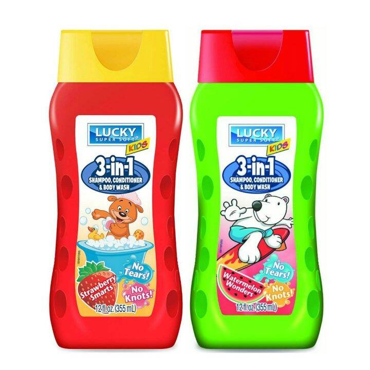 Lucky 3-in1 kids shampoo