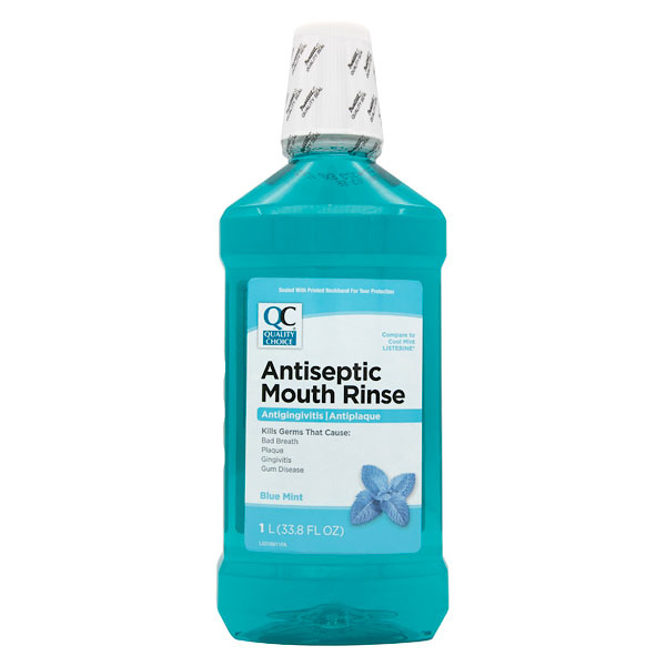 [16365] QC Antiseptic mouth rinse mint