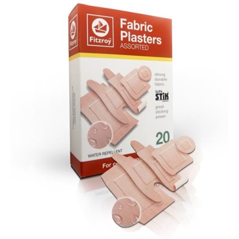 [16400] fitzroy fabric plaster rounded